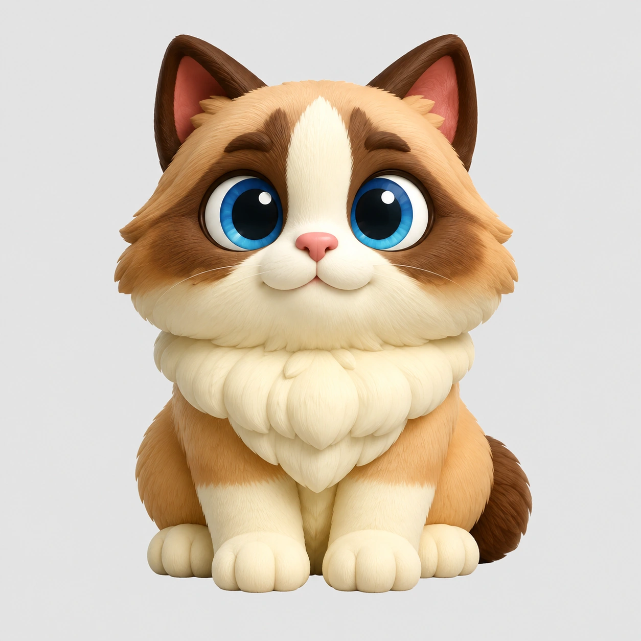 Supplier cartoon cat figurine illustration