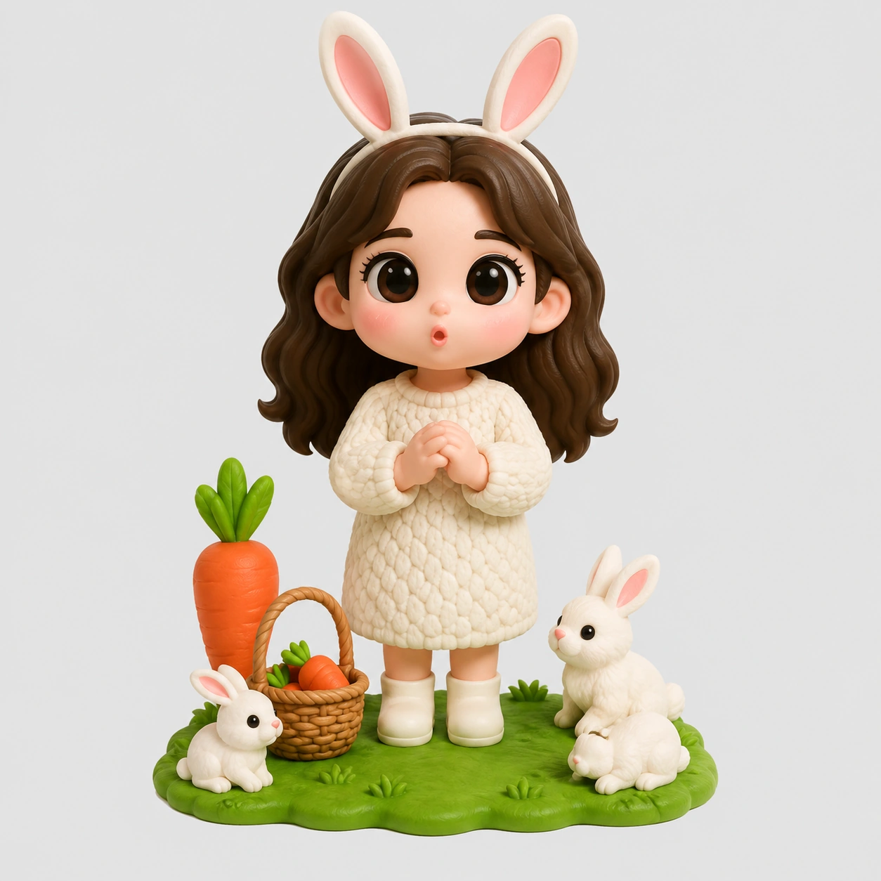 Single Person Scene Figurine — supplier catalog illustration