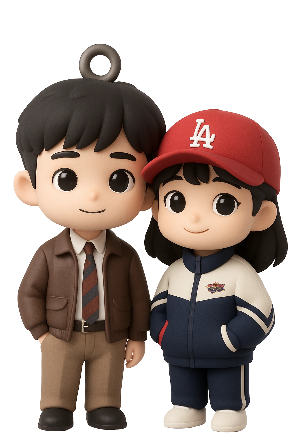 Chibi Couple Charm — supplier catalog illustration