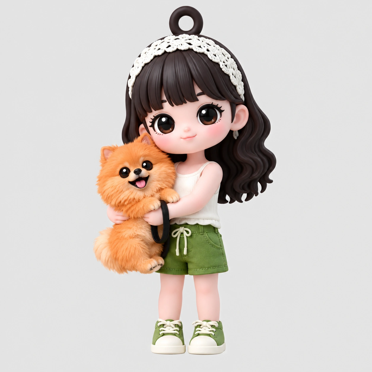 Person & Pet Charm — supplier catalog illustration