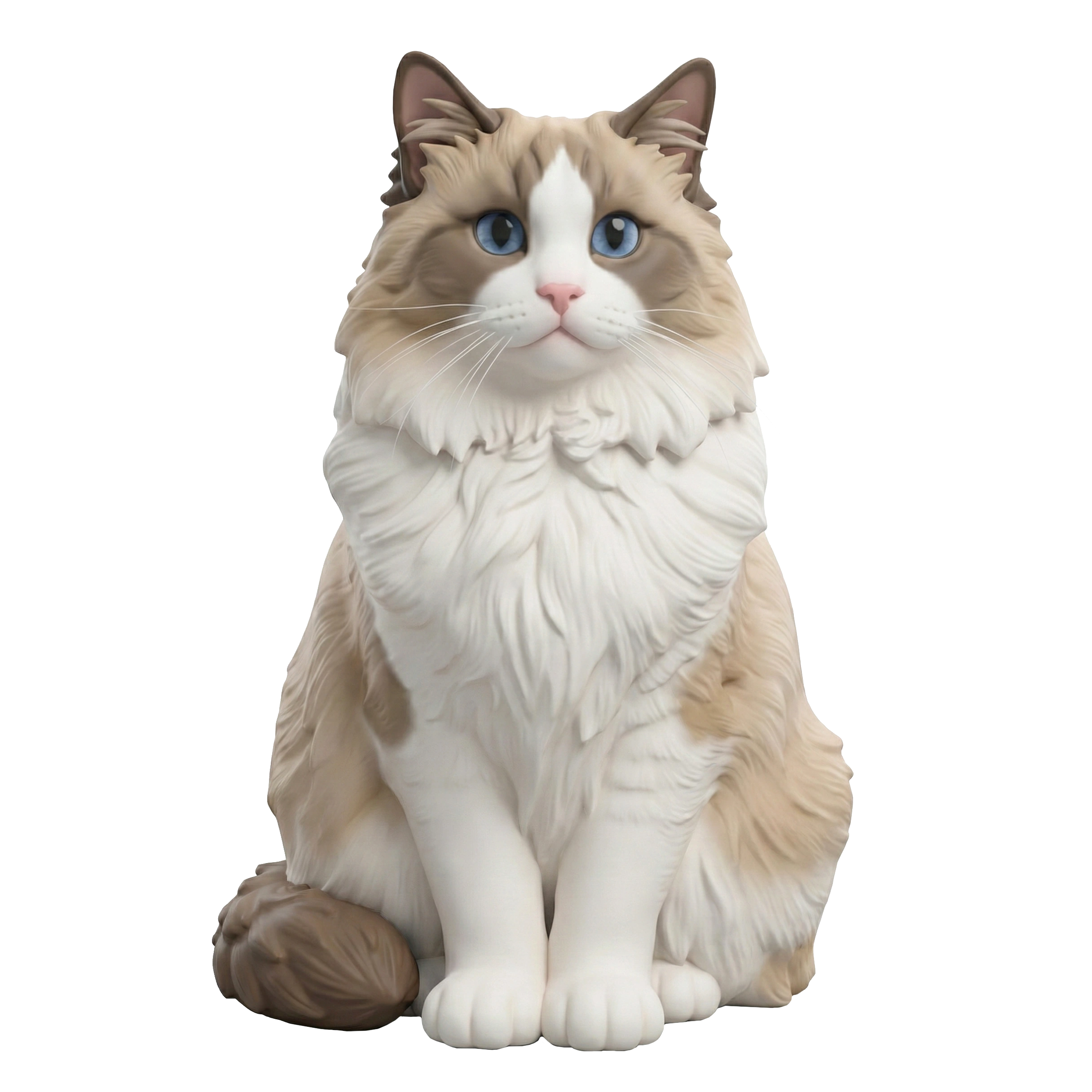 Realistic Pet Figurine — supplier catalog illustration